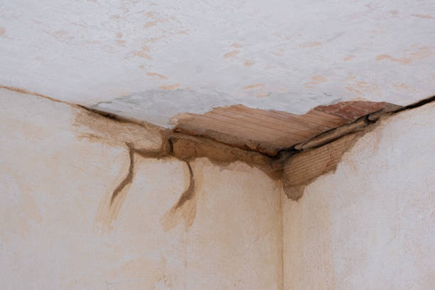 Water damage restoration process in Lorton, VA